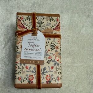 Castelbel Toffee Caramel Aromatic Soaps - Floral Wrapped Set